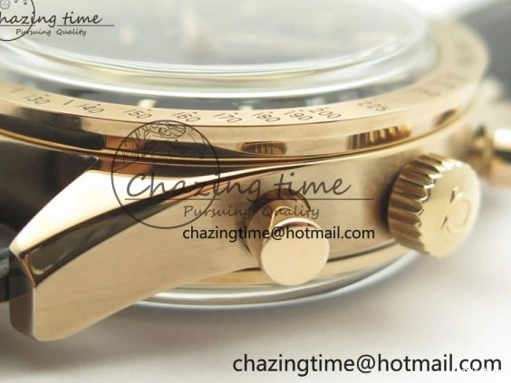 0113 Speedmaster ’57 Co-Axial RG OMF 1:1 Best Edition Black Dial On Leather Strap A9300 (Free Leather Strap) Resilient 8064